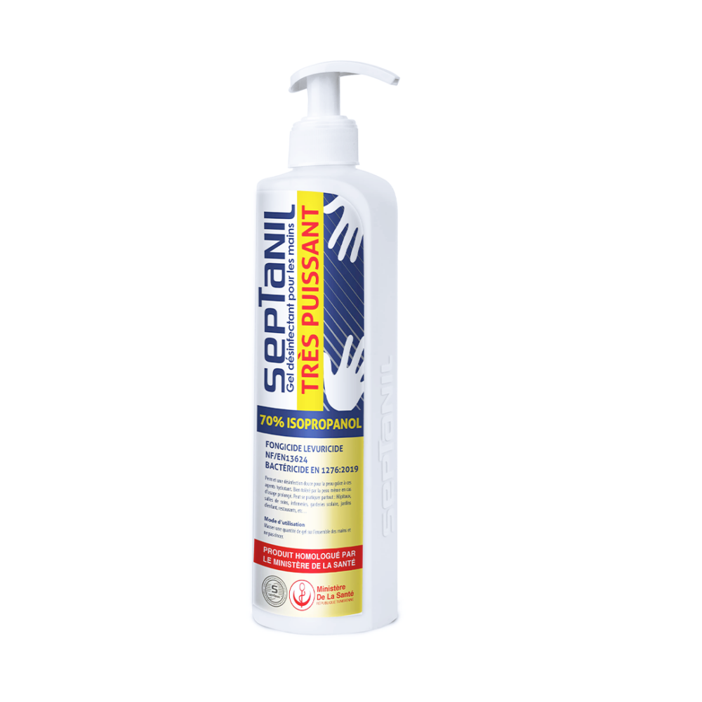 Gel Hydroalcoolique 500ML SEPTANIL