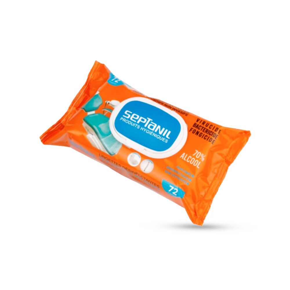 Lingettes Septanil pour dispositifs non invasifs