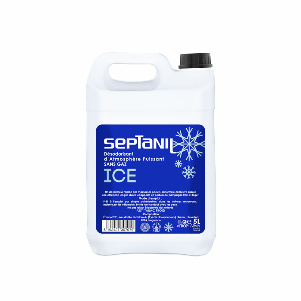 Désodorisant d’atmosphère puissant ICE 5L Septanil