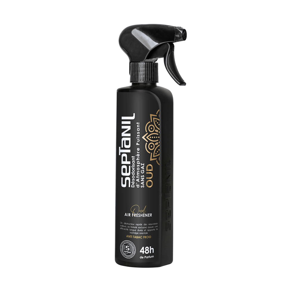 Désodorisant Oud Malaki d’atmosphère puissant 500ml Septanil