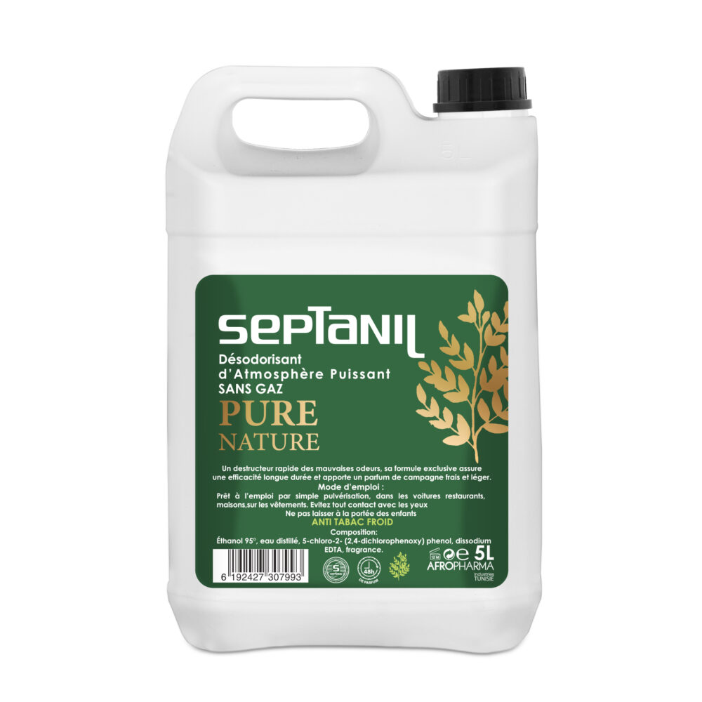Désodorisant Pure Nature d’atmosphère puissant 1L Septanil
