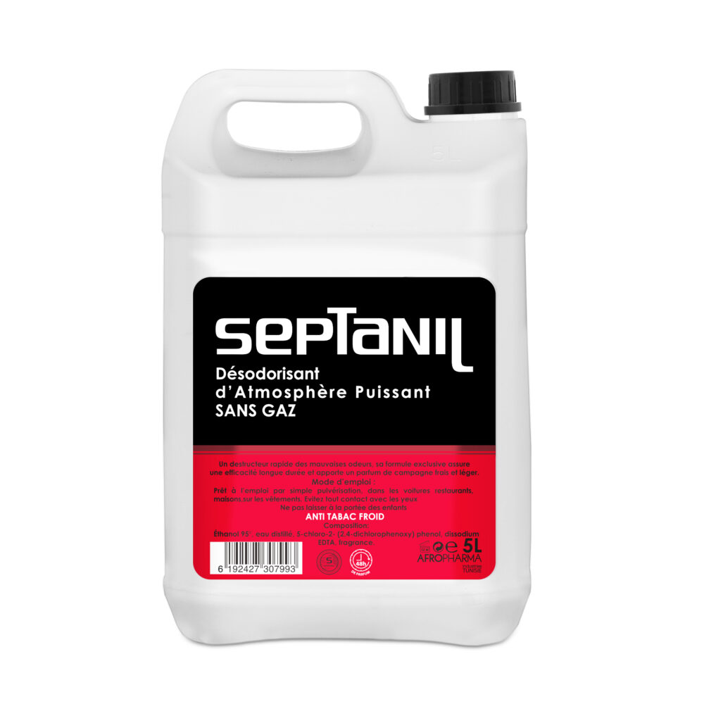 Désodorisant Tropical d’atmosphère puissant 5L Septanil