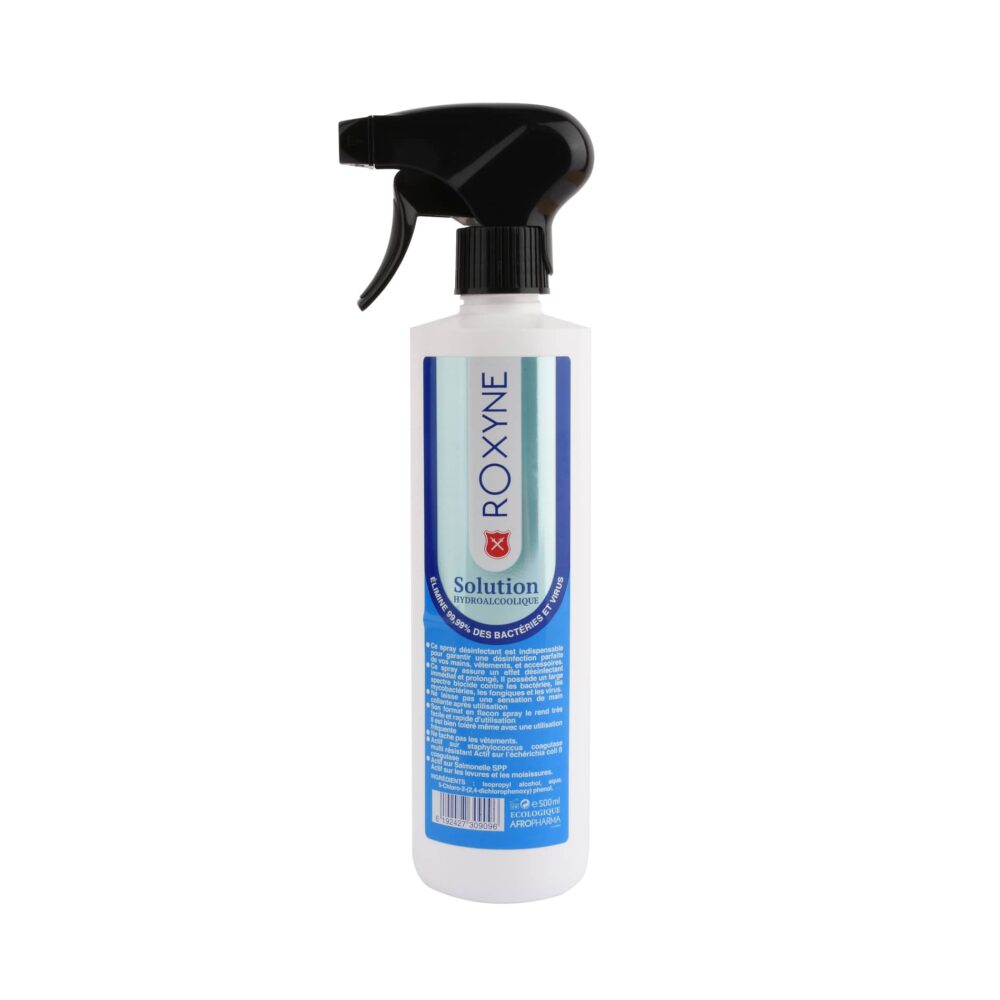 Solution hydroalcolique roxyne spray 500ML SEPTANIL